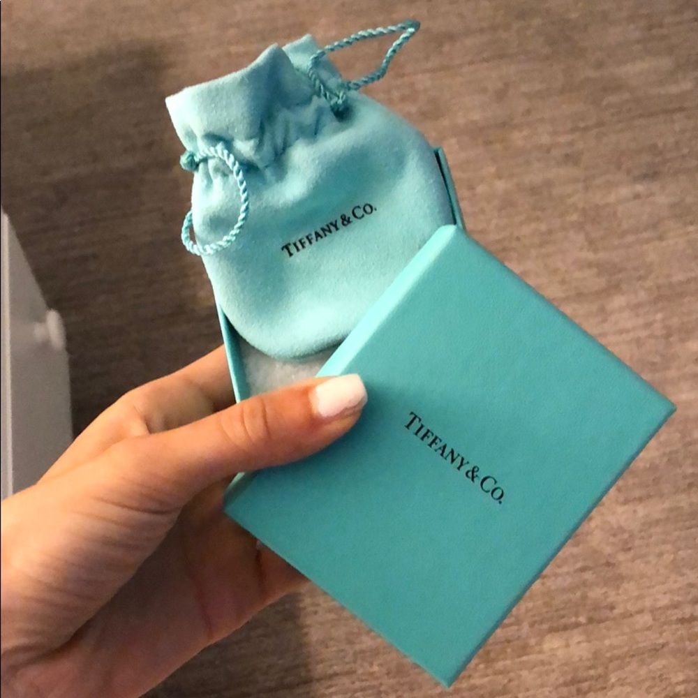 Tiffany & Co box with pouch